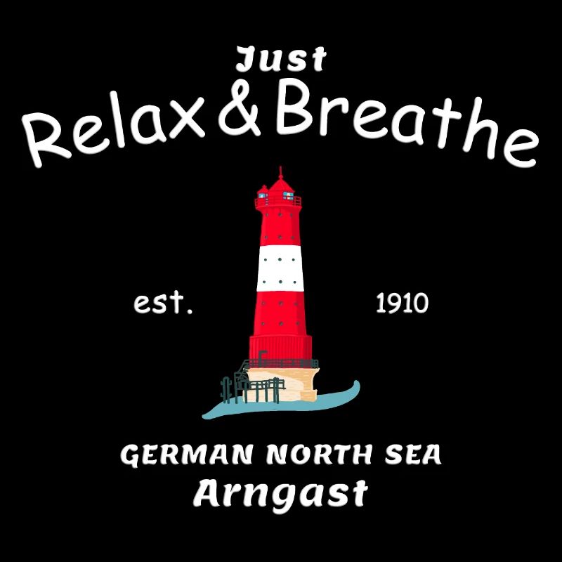Arngast Lighthouse, Wilhelmshaven, German Bight