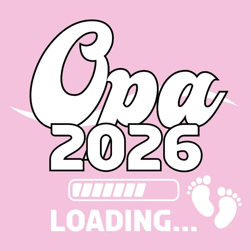 Opa 2026 Loading Baby Footprints Design