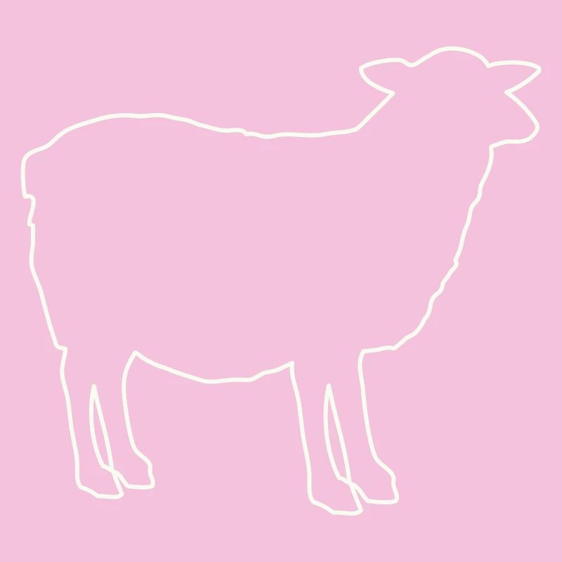 Silhouette de mouton