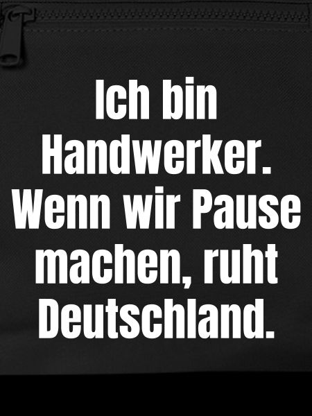 Craftsmen Break Germany