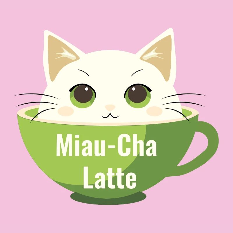 Meow-Cha Latte