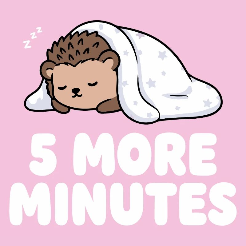 5 minutes de sommeil de plus hérisson