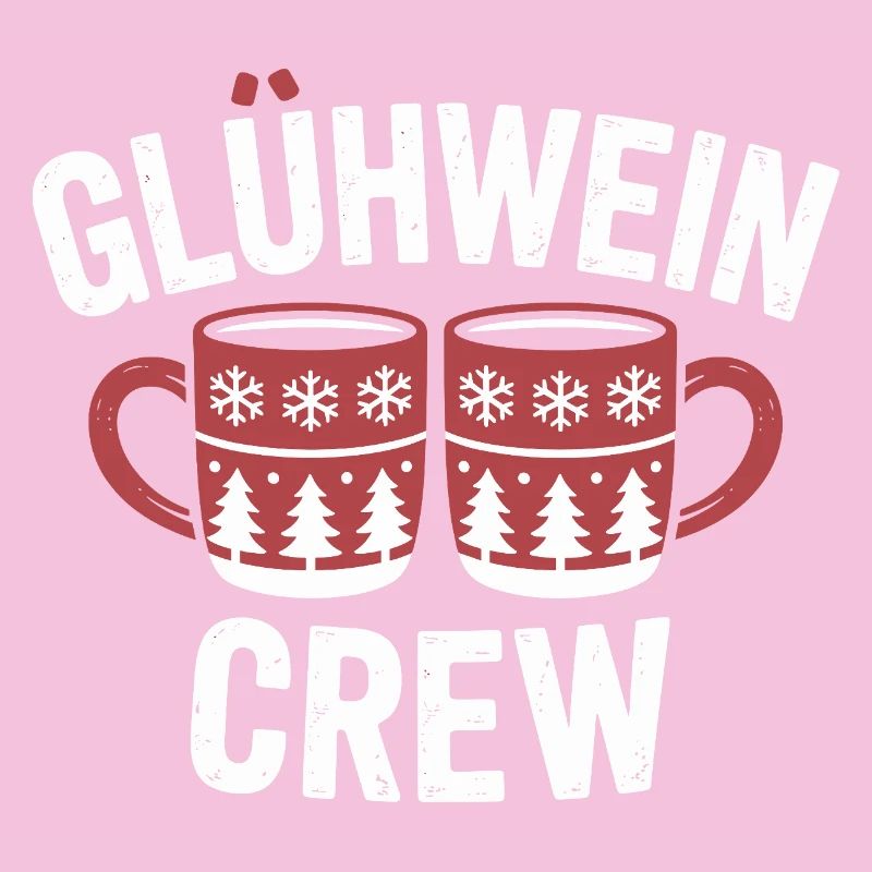 Équipe du vin chaud Marché de Noël joyeux
