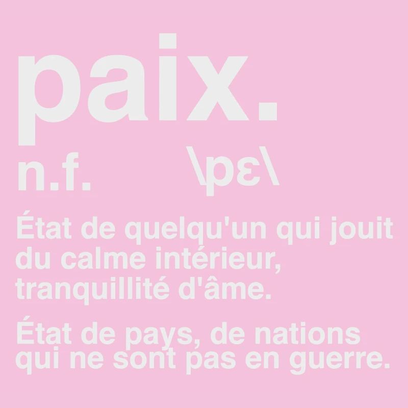 Paix Définition Style Dictionnaire