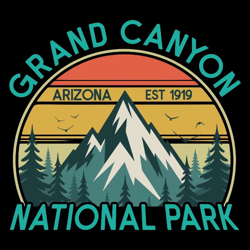 Grand Canyon, Arizona Erster Nationalpark 1919