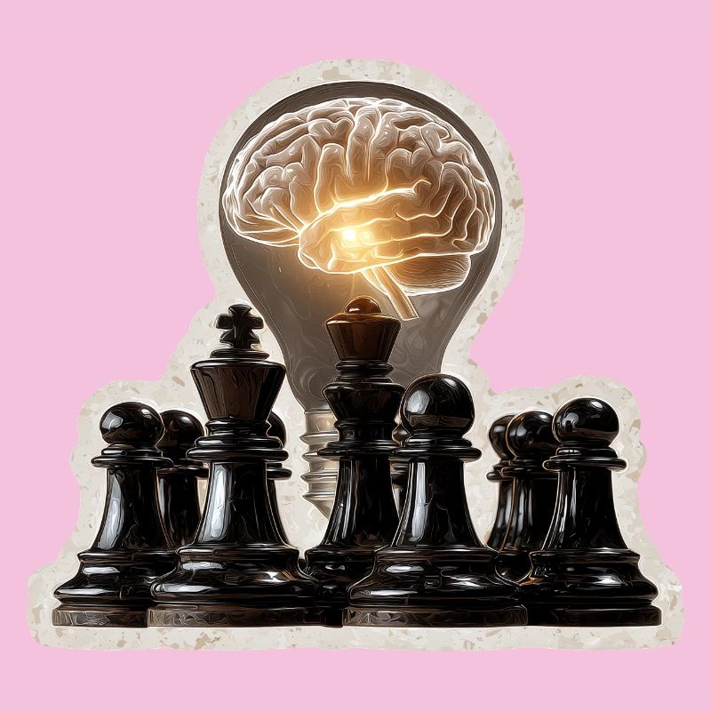 Funny Chess Saying My Brain Plays Chess
