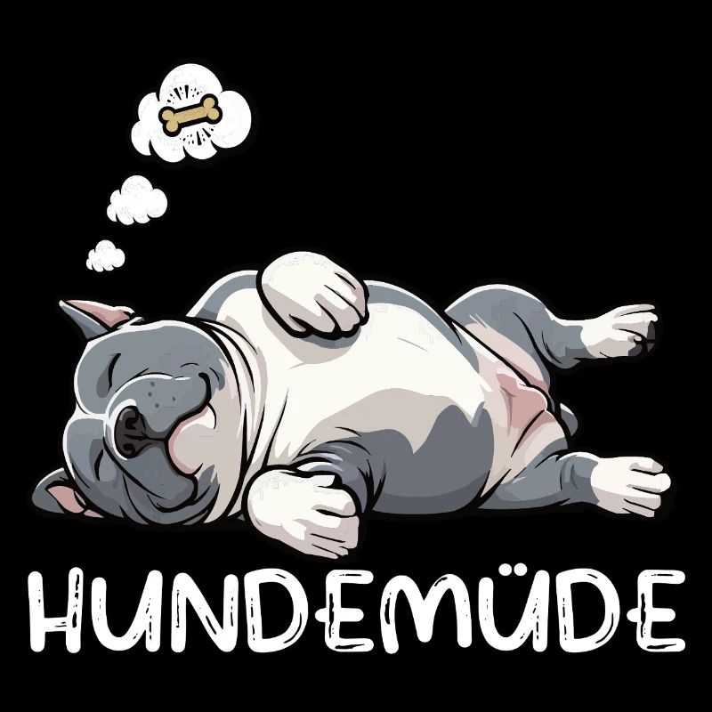 Hundemüde American Bully Bully Pit Bullybesitzer