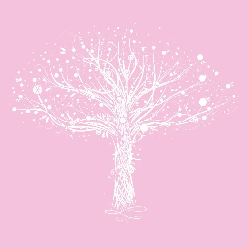 Un arbre blanc