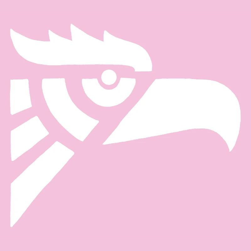Tête d'aigle blanc aztèque