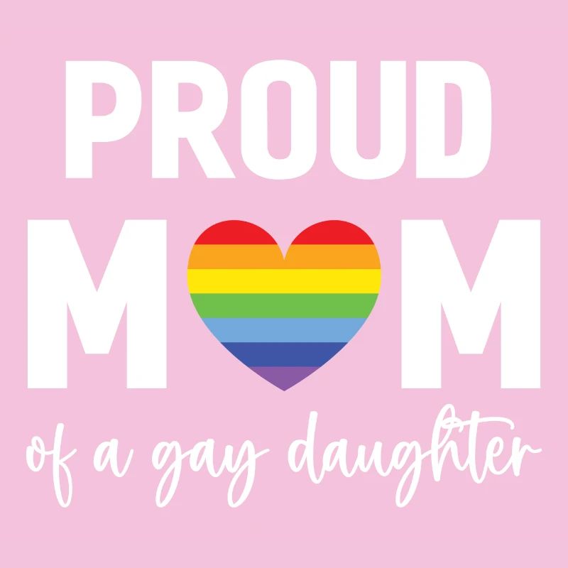 LGBT Pride Month - Stolze Mutter einer schwulen Tochter