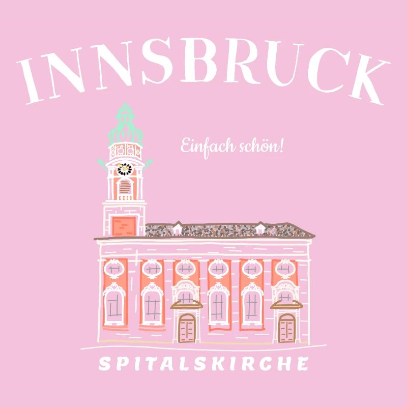 Innsbruck Autriche, tout simplement beau dessin