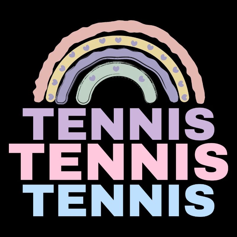 Tennis Regenbogen