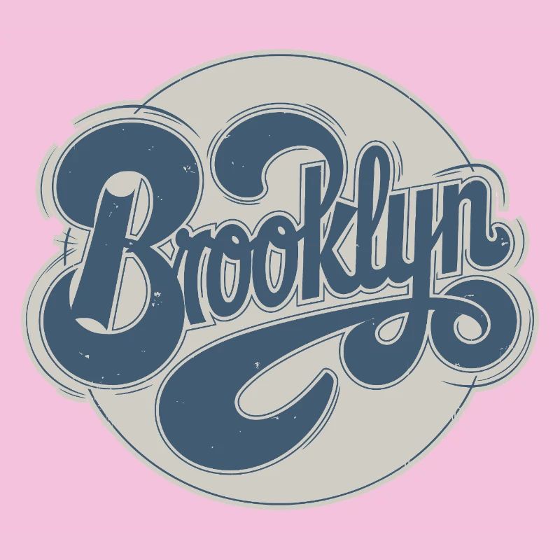 Vintage Brooklyn Typography