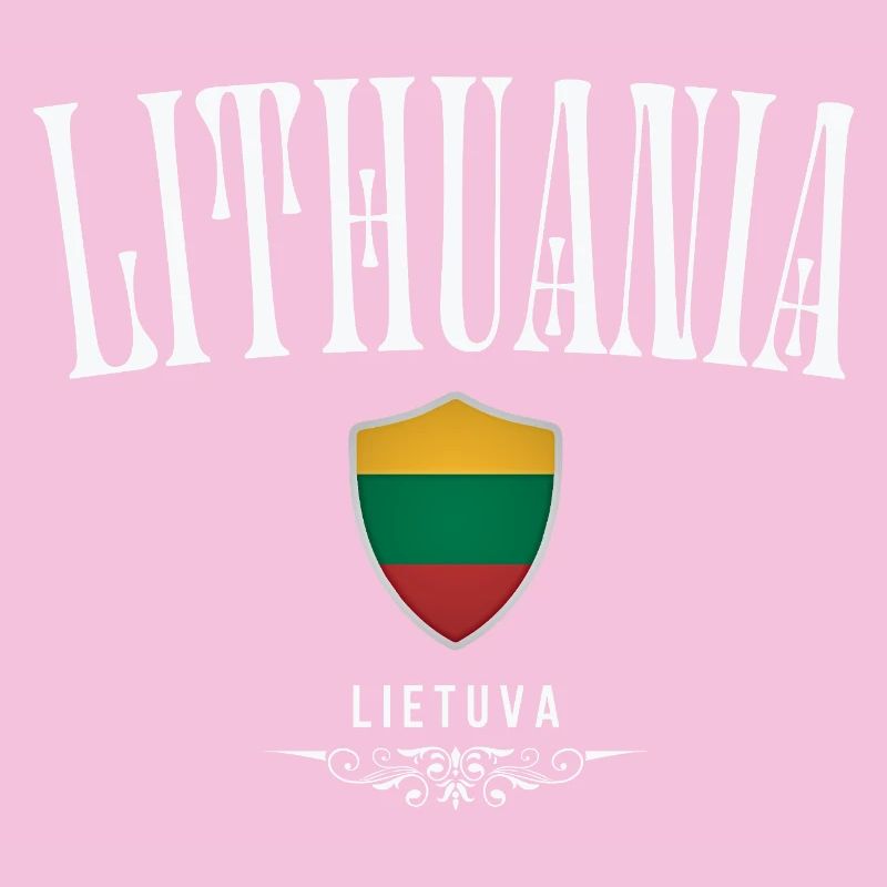 Lithuanian pride, minimalist elegant design