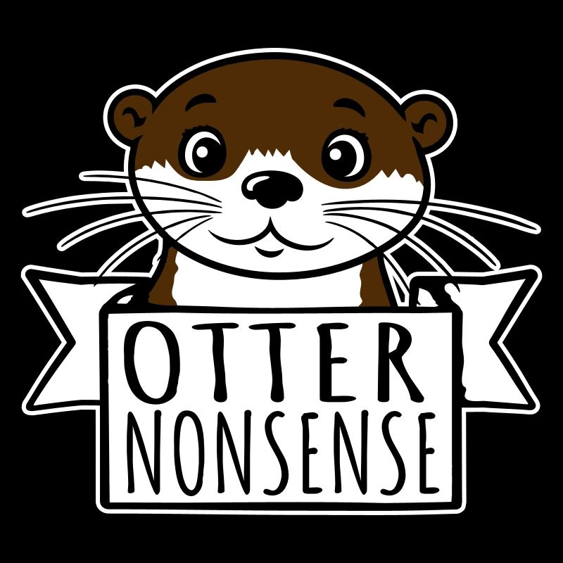 N’importe quoi de loutre, jeu de mots drôle, expression d’amour de la loutre