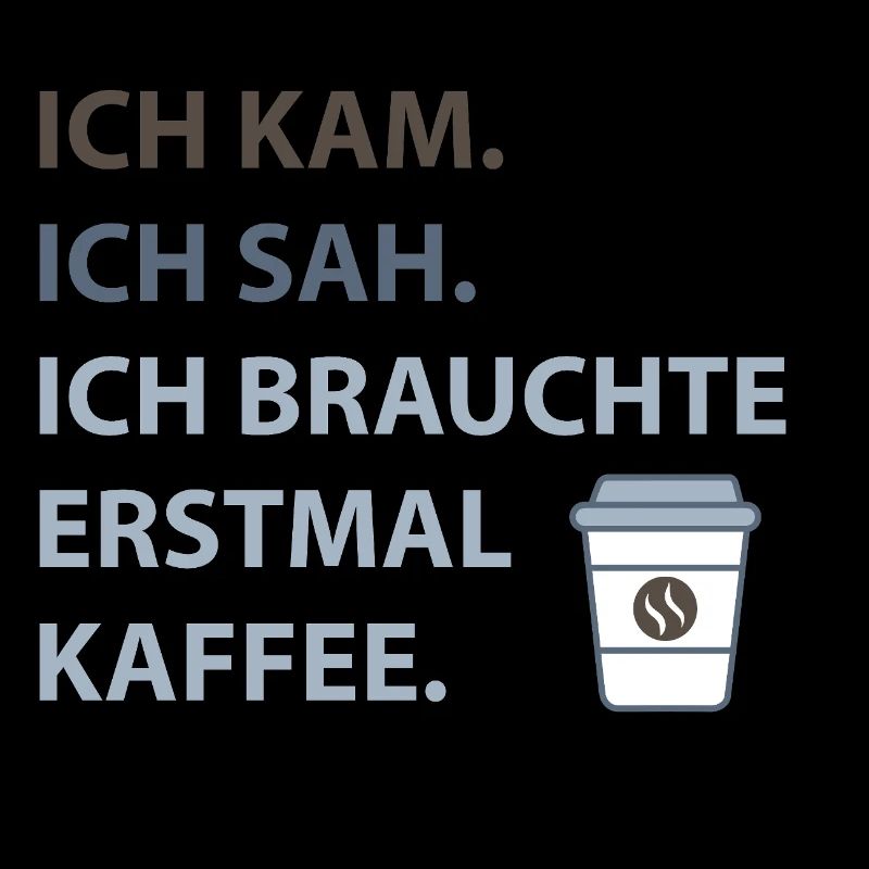 Ich kam. Ich sah. Ich brauchte erstmal Kaffee.