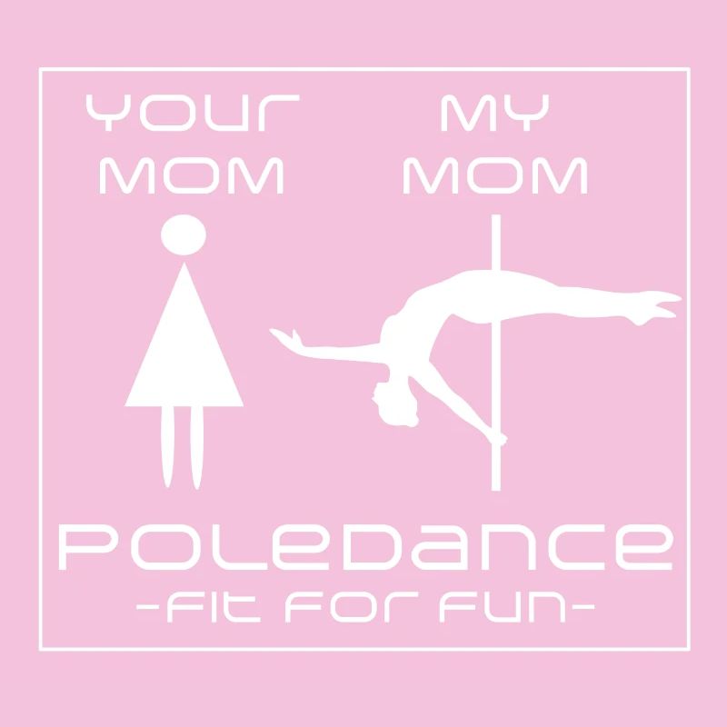 Amusement de maman en pole dance