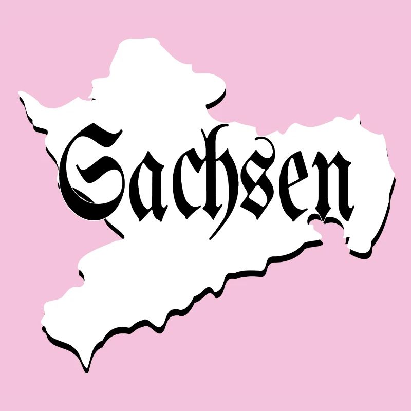 Sachsen schwarz weiß