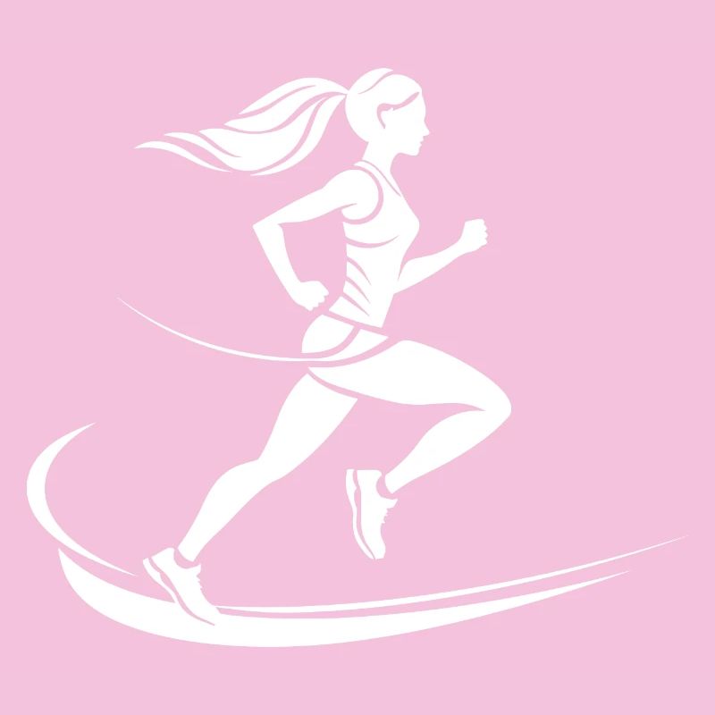 Dessin du coureur