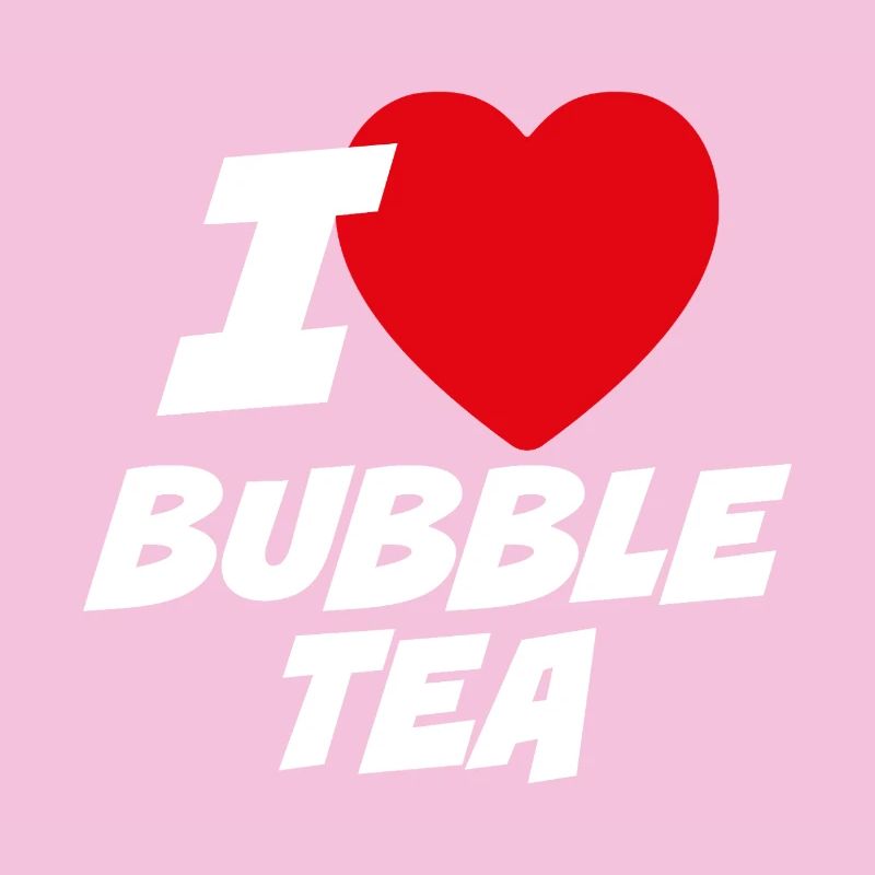 Ich liebe Bubble Tea