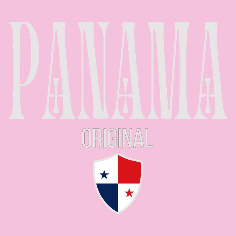 I love Panama, minimalist sleek design