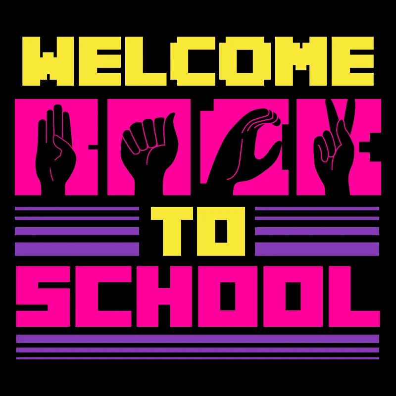 Interprète en langue des signes ASL Bienvenue à l’école