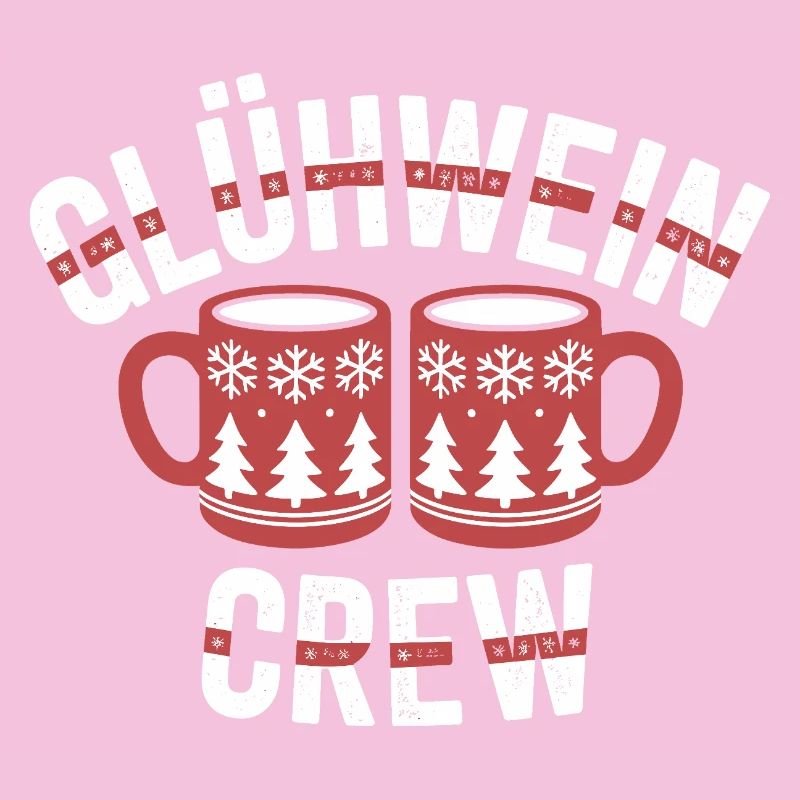 Équipe du vin chaud Marché de Noël joyeux