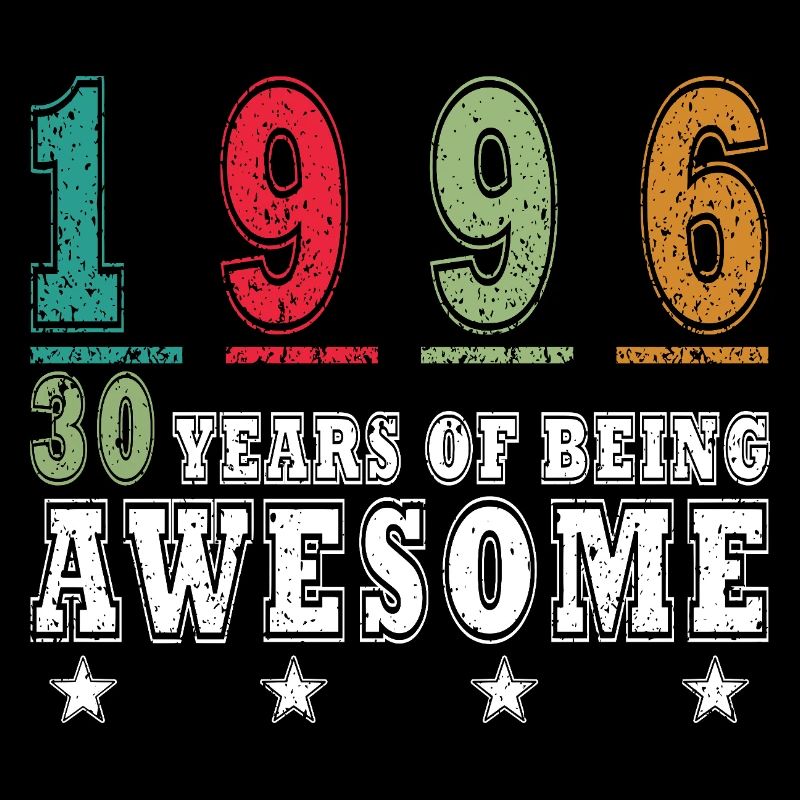 Limited edition 1996 - 30. Geburtstag Geschenk