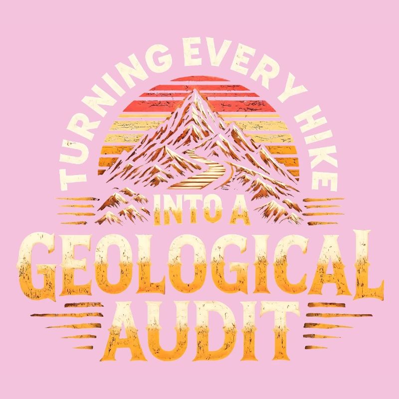 Hike as a rock check | Geology Humor