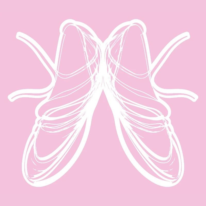 Dessin de chaussures de ballet