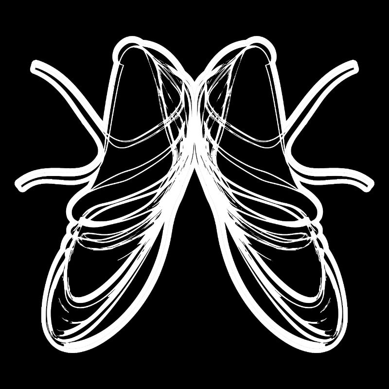 Dessin de chaussures de ballet
