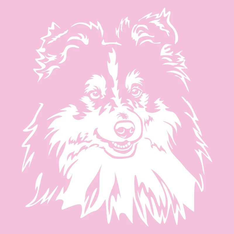 Sheltie Head "Black Edtion"