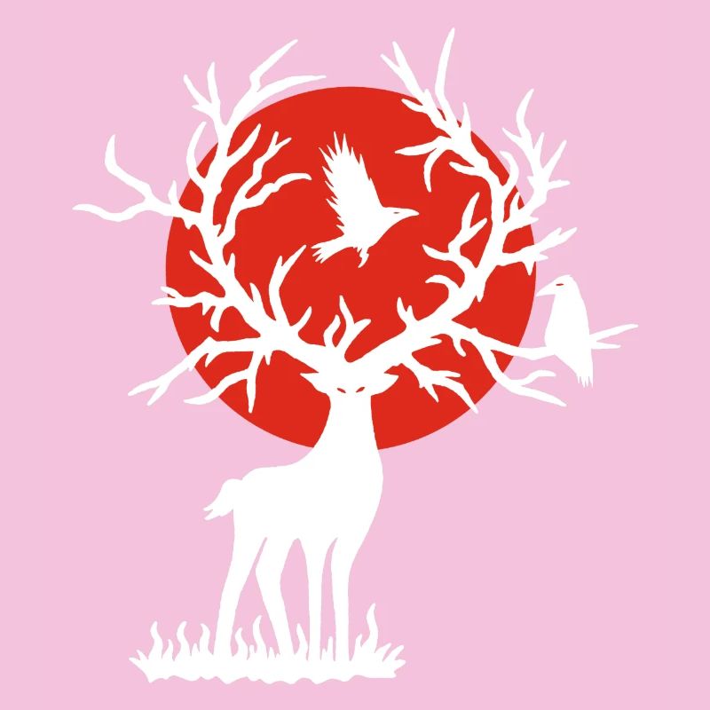 The White Deer and the Red Sun