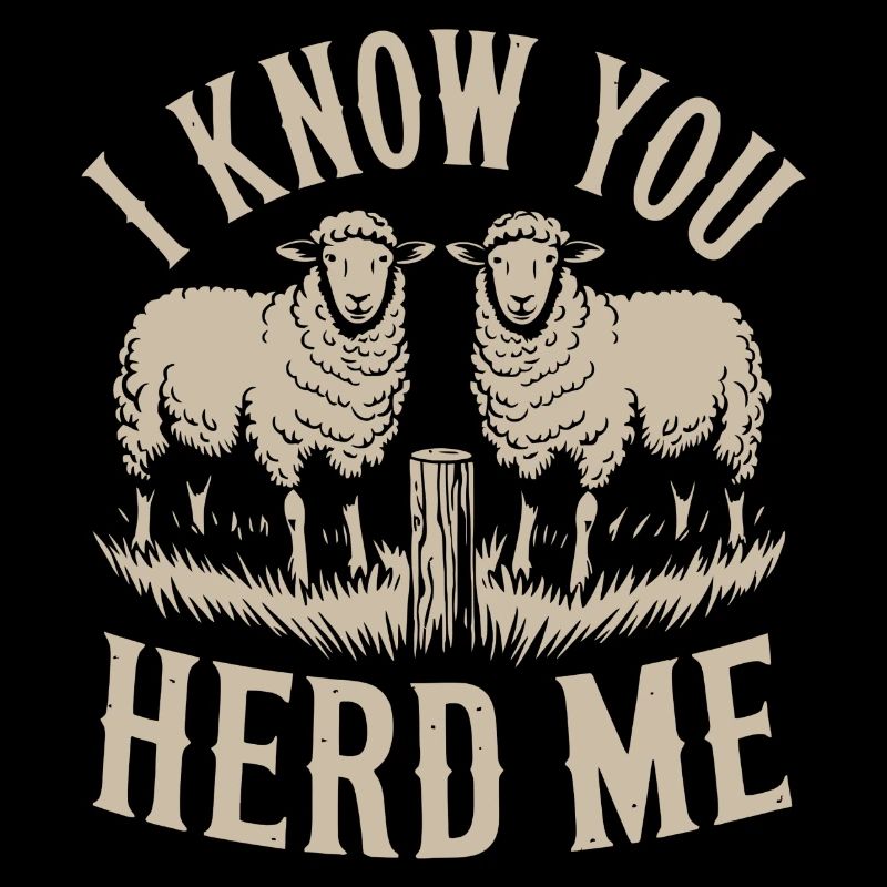 Je sais que tu me conduis mouton Jeu de mots