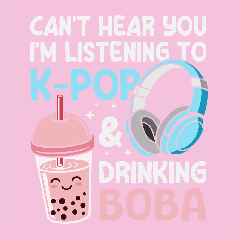 K-Pop Korean Pop Music Bubble Tea Boba