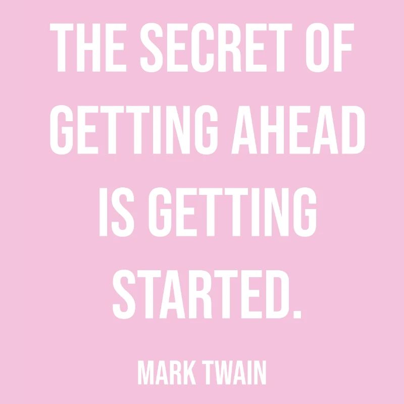 Getting Ahead Starts Now