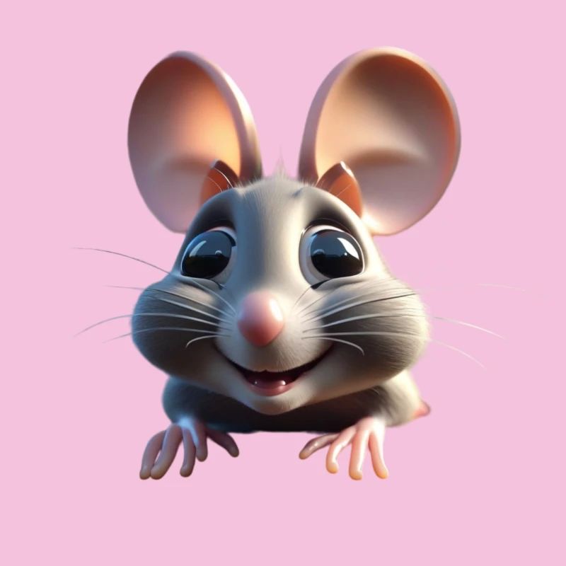 Whimsical Mouse Cheer