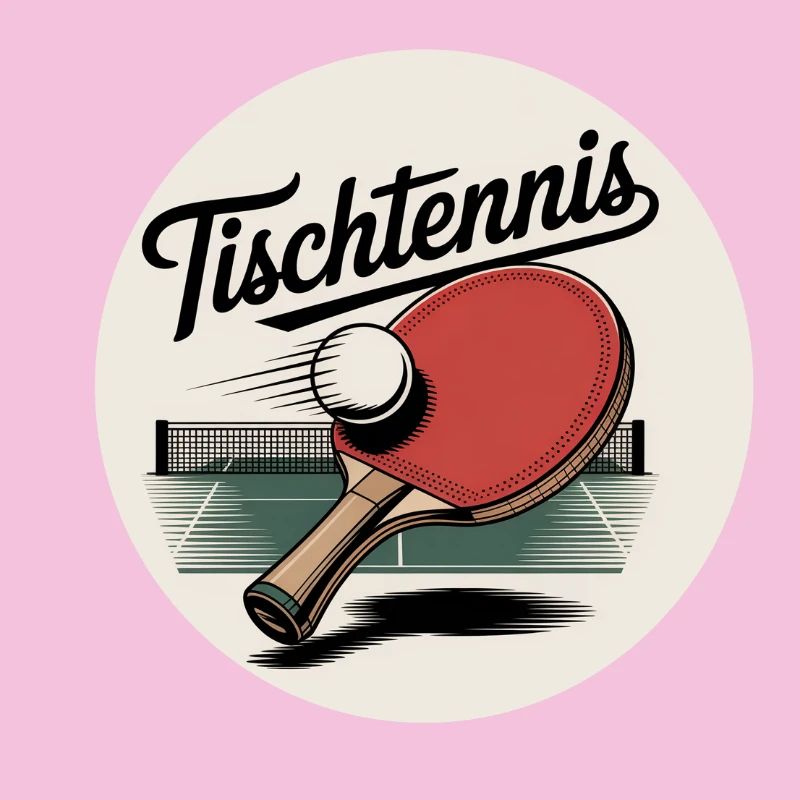 Tischtennis Retro Schlaeger