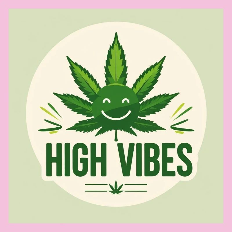 High Vibes Grüne Freude