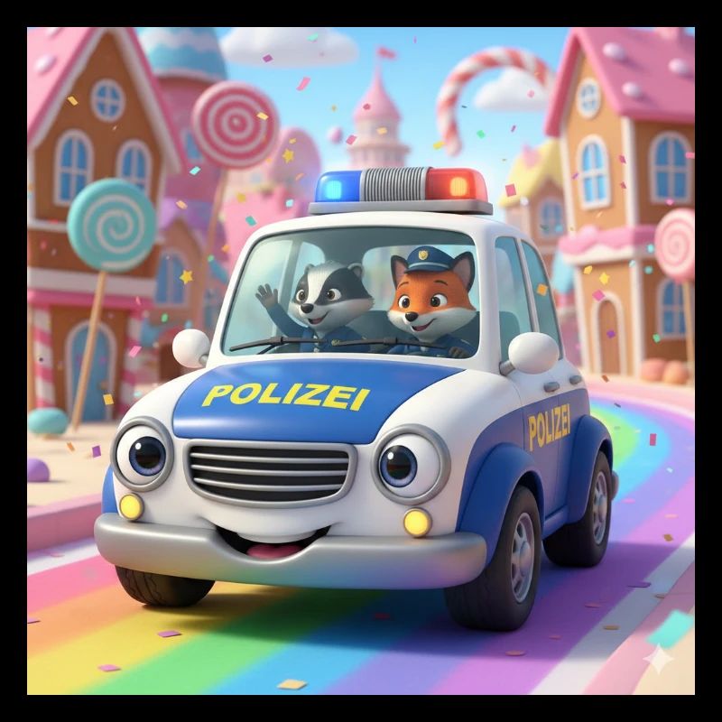 Polizei Abenteuer Zuckerstadt
