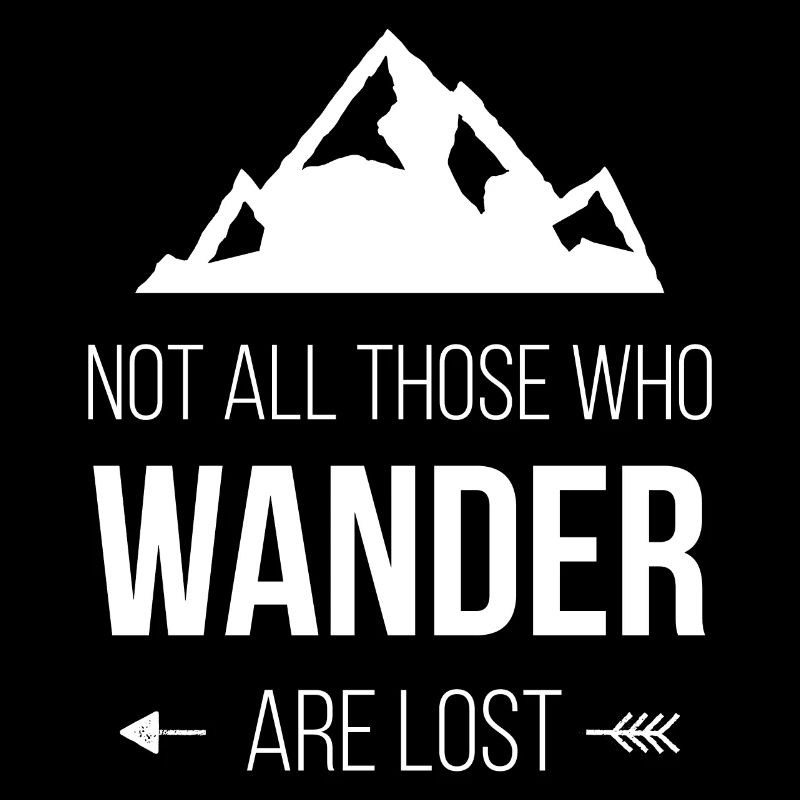 Not All Those Who Wander Are Lost