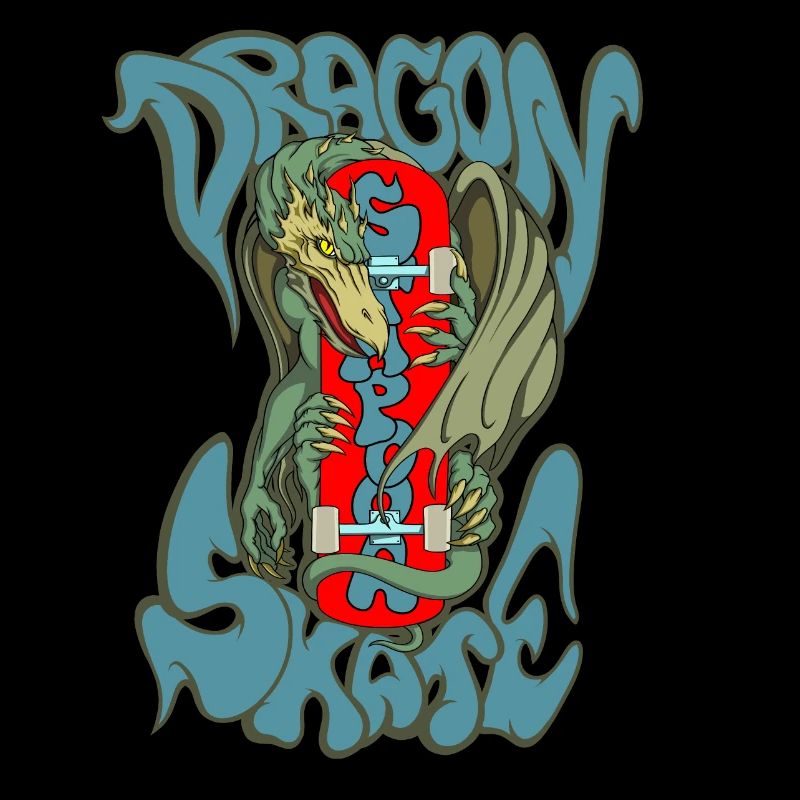 Drachen-Schlittschuh
