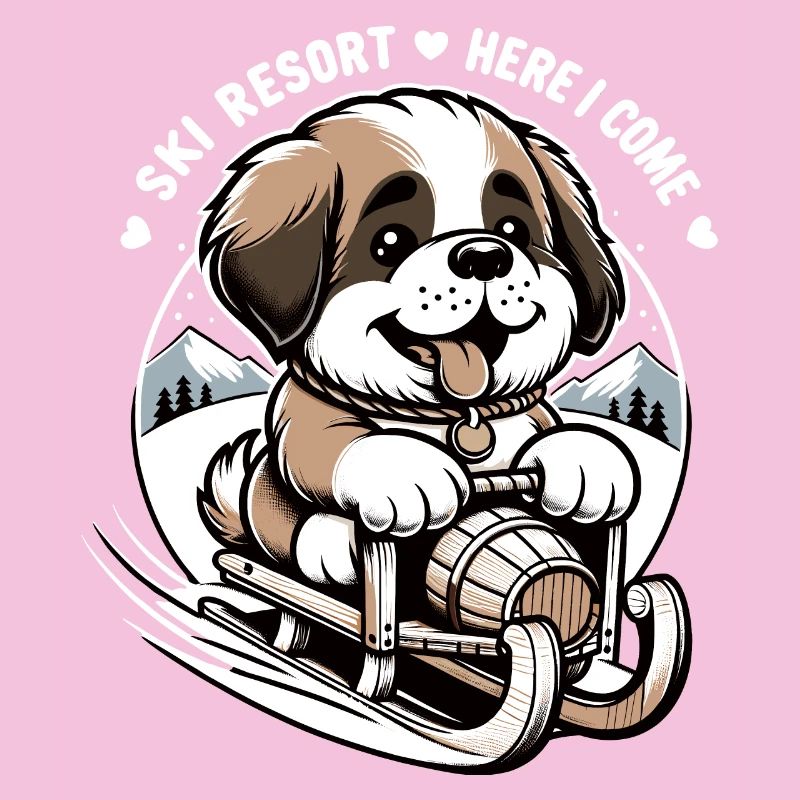 Bernhardiner Hund