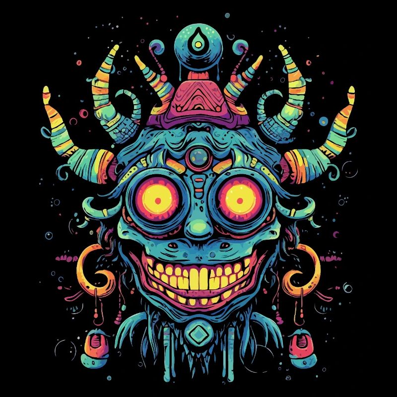 Masque de chaman