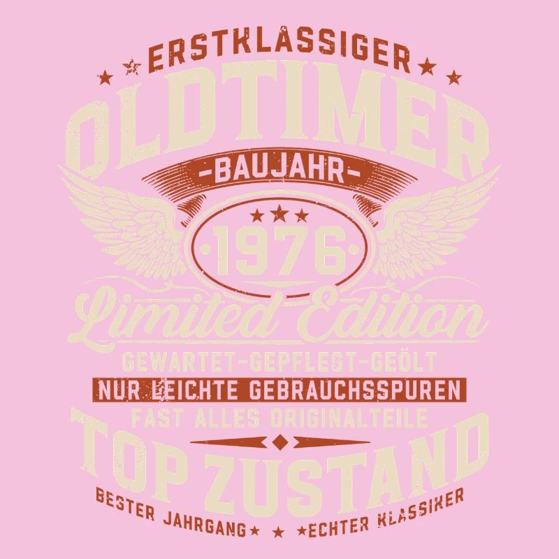 50. Geburtstag 1976 Oldtimer Geschenk Retro