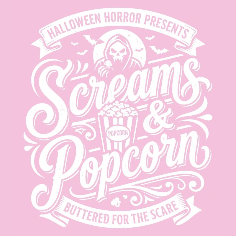Cris & Popcorn : design effrayant