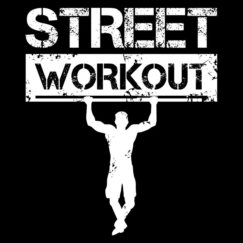 street workout symbol calisthenics pull up icon