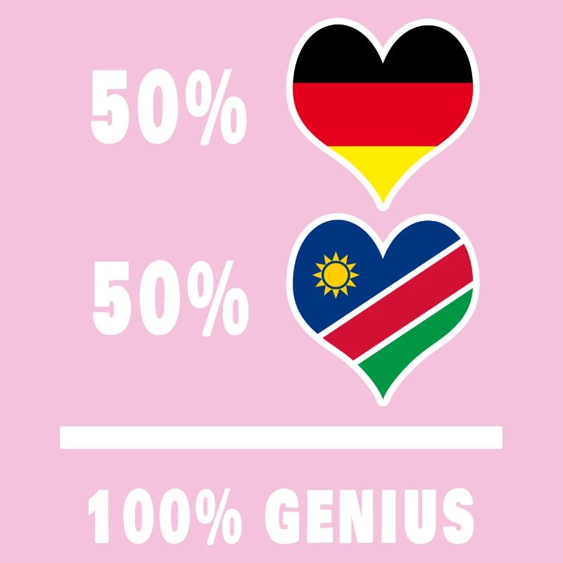 Deutschland und Namibia 100% Genial / Geschenk