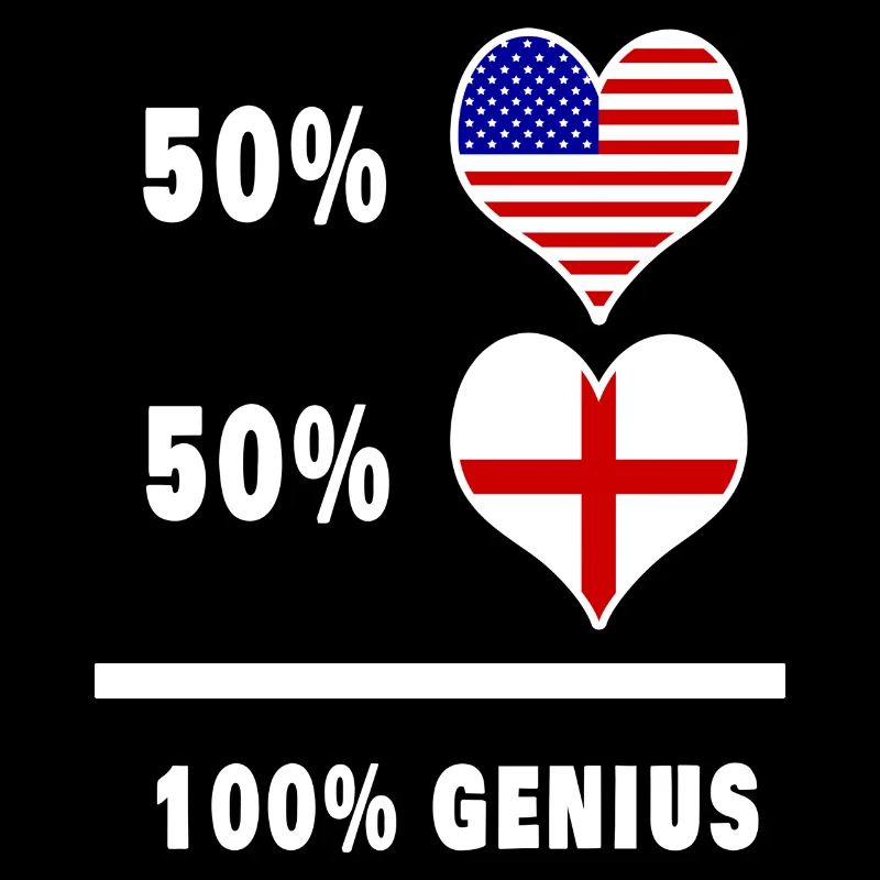 England and USA Genius / gift