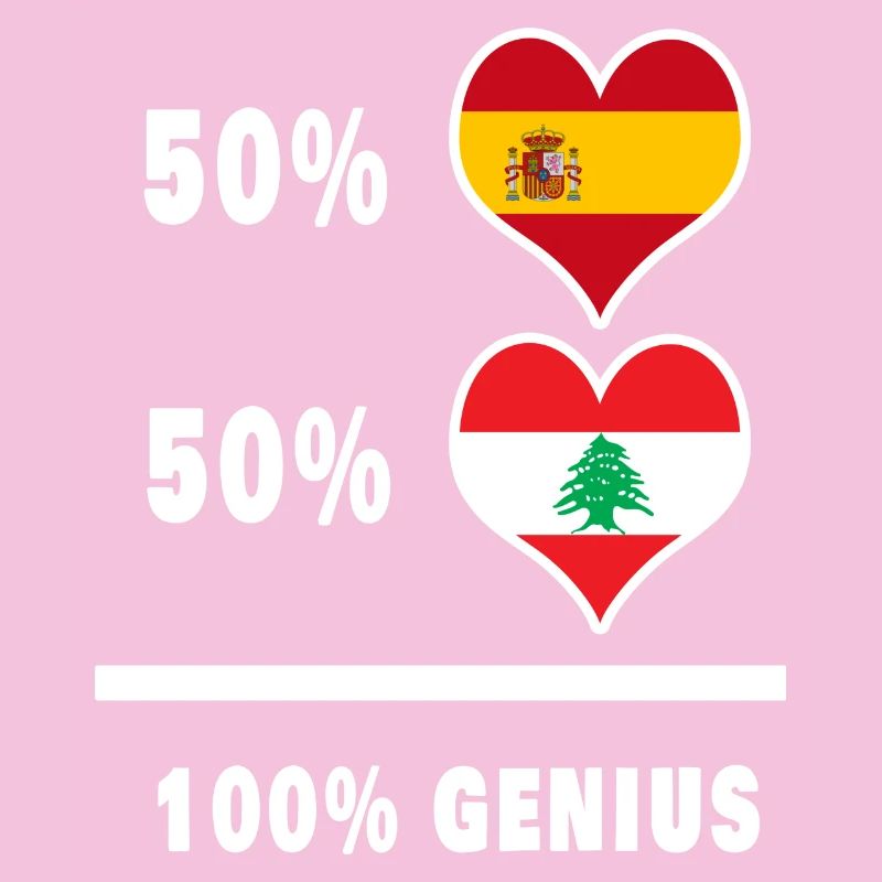Libanon und Spanien Genie / Geschenk